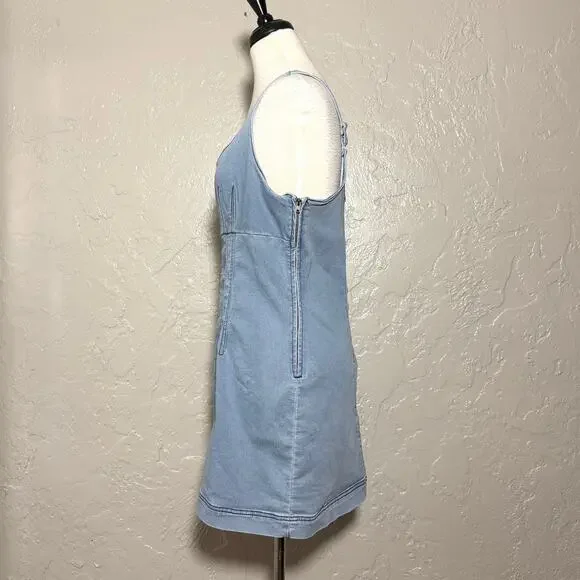 No Boundaries Vintage Denim Blue Dress SZ L - Picture 5 of 10